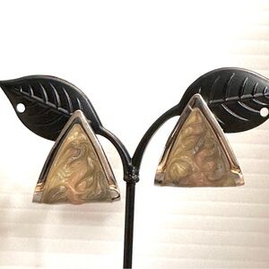 EUC Enamel Pierced Earrings